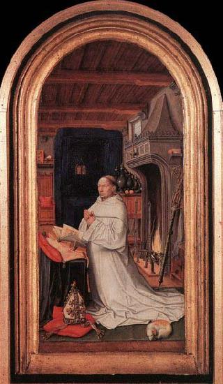 unknow artist Portrait of Abbot Christiaan de Hondt France oil painting art